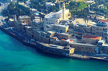 Jaffa Altstadt Luftaufnahme